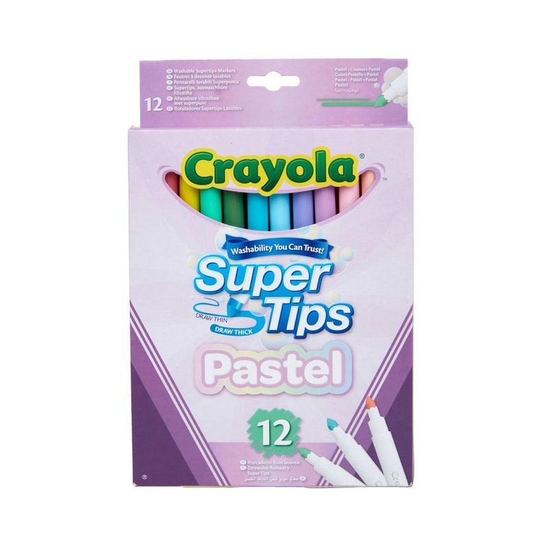 Crayola Tussikyn&auml;t 12 pastelliv&auml;ri&auml;