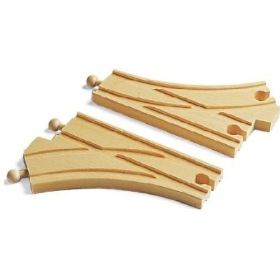 BRIO Kaarrevaihteet 14,5 cm 2 kpl