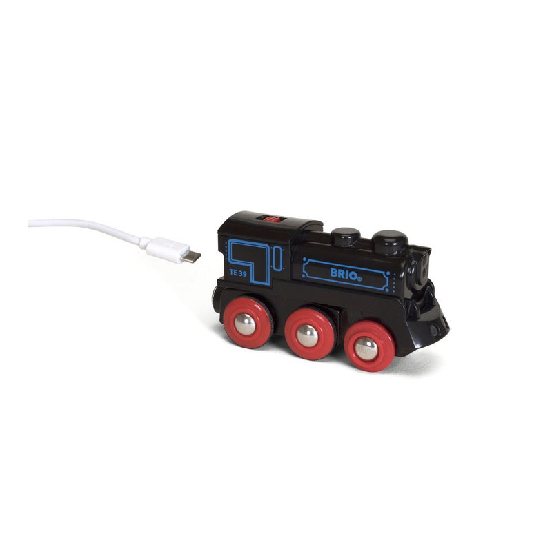 BRIO Ladattava veturi mini USB-johdolla