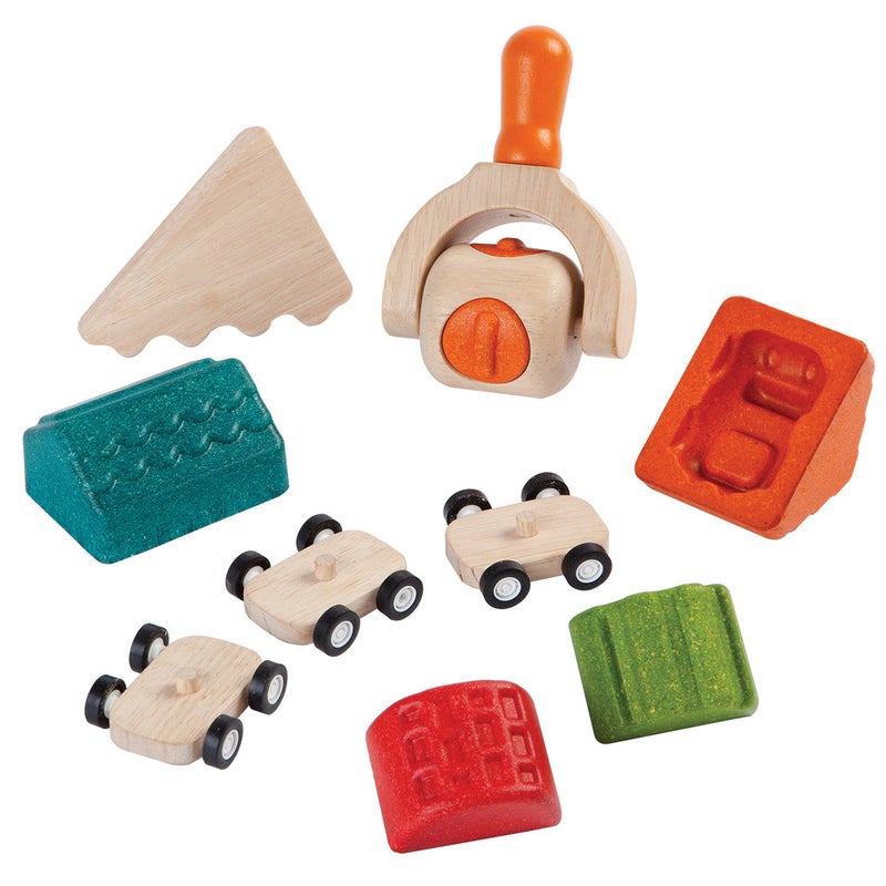 PlanToys Kyl&auml;nrakennussetti