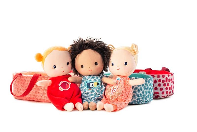 Lilliputiens Pehmonuket Agathe, Ari ja Anais
