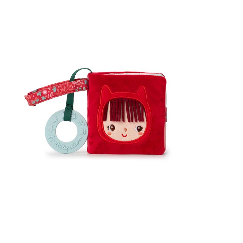 Lilliputiens Pehmokirja purulelulla Punahilkka