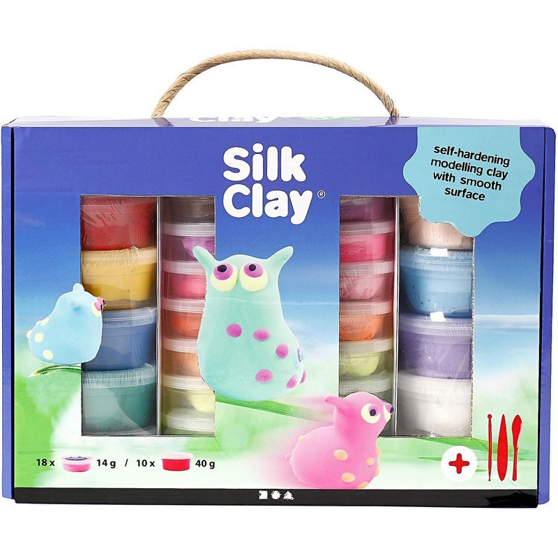 Silk Clay Silkkimassasetti, v&auml;rilajitelma