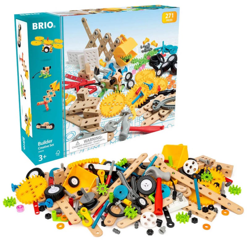 BRIO Builder iso rakennussetti, rakennussarja 271 osaa
