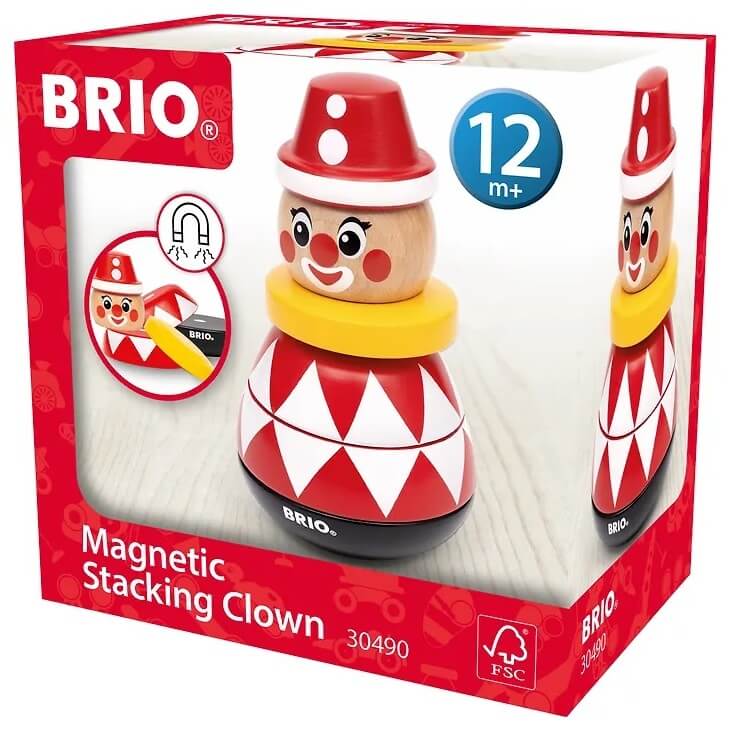 BRIO Magneettinen klovni