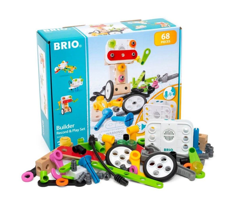 BRIO Builder Tallenna ja toista -setti