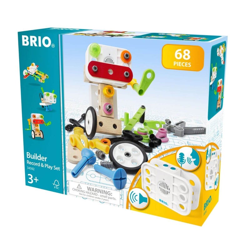 BRIO Builder Tallenna ja toista -pakkaus