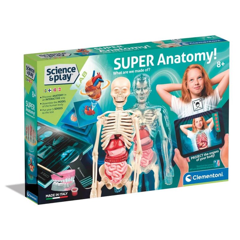 Clementoni Ihmisen anatomia tiedesetti