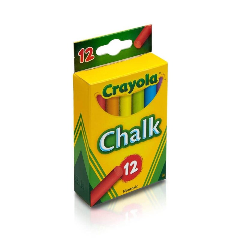 Crayola Taululiitu v&auml;rillinen 12 kpl