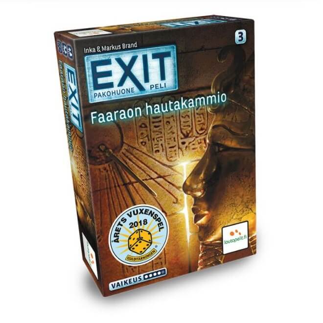 EXIT Faaraon hautakammio -pakohuonepeli