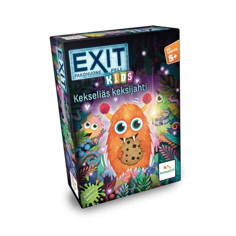 EXIT Kids Kekseli&auml;s keksijahti pakohuonepeli