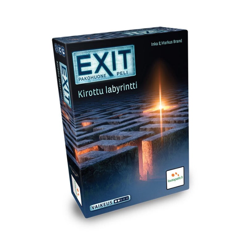 EXIT Kirottu labyrintti pakohuonepeli
