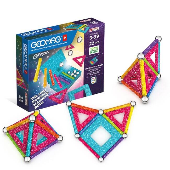 Geomag Glitter Panels 22 osaa