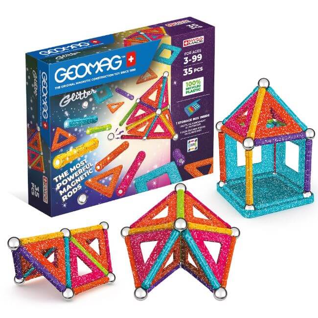 Geomag Glitter Panels 35 osaa