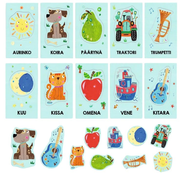 Headu Montessori Sanakortit