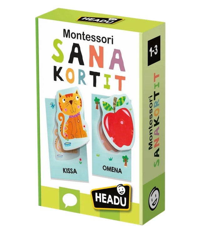 Headu Montessori Sanakortit