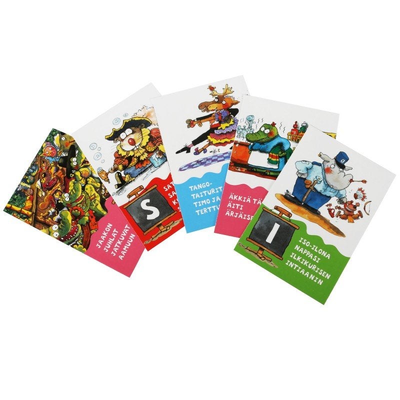 Herra Hakkaraisen aakkospeli kortit 2