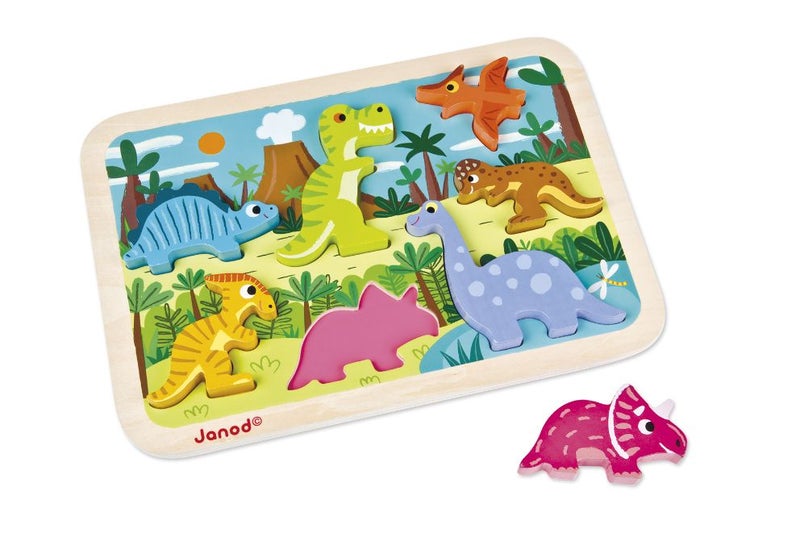 Janod Dinosaurukset palapelileikki