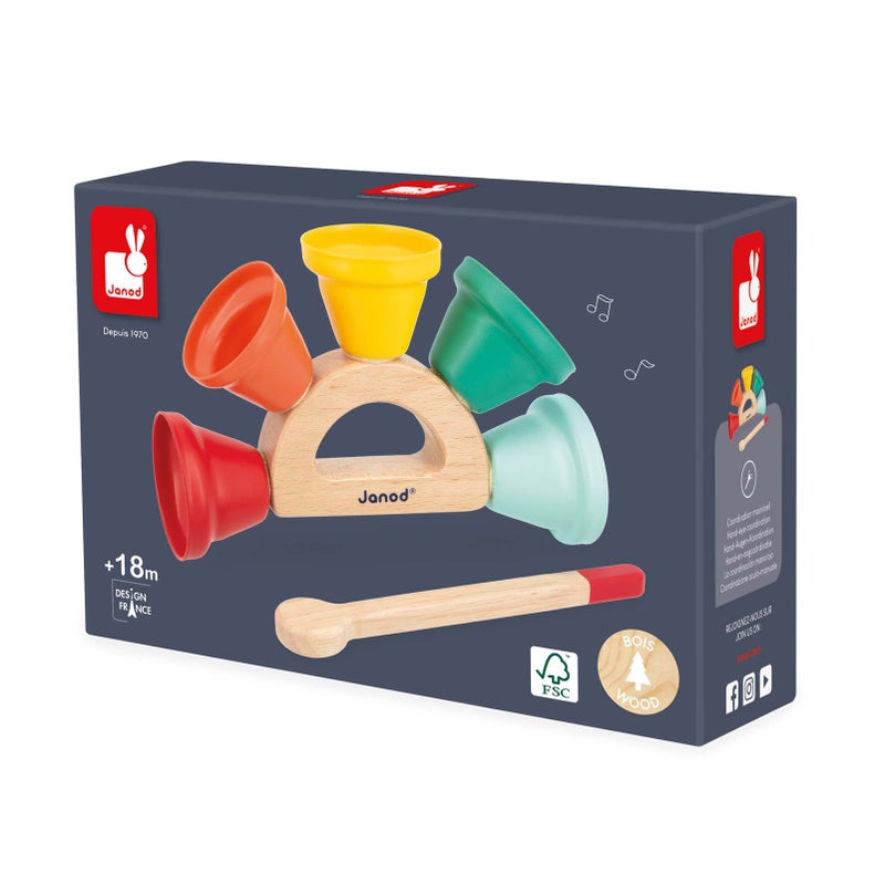 Janod K&auml;sikellot lelusoitin