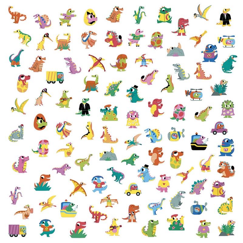 Janod Tarrat dinosaurus 100 kpl