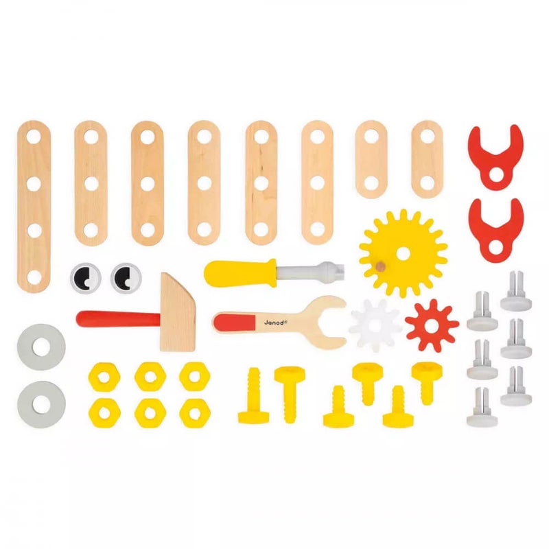 Janod Ty&ouml;nnett&auml;v&auml; ty&ouml;kalupenkki robotti