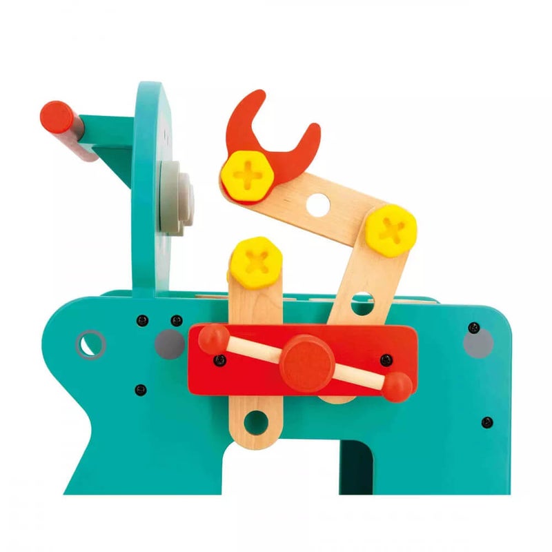 Janod Ty&ouml;nnett&auml;v&auml; ty&ouml;kalupenkki robotti