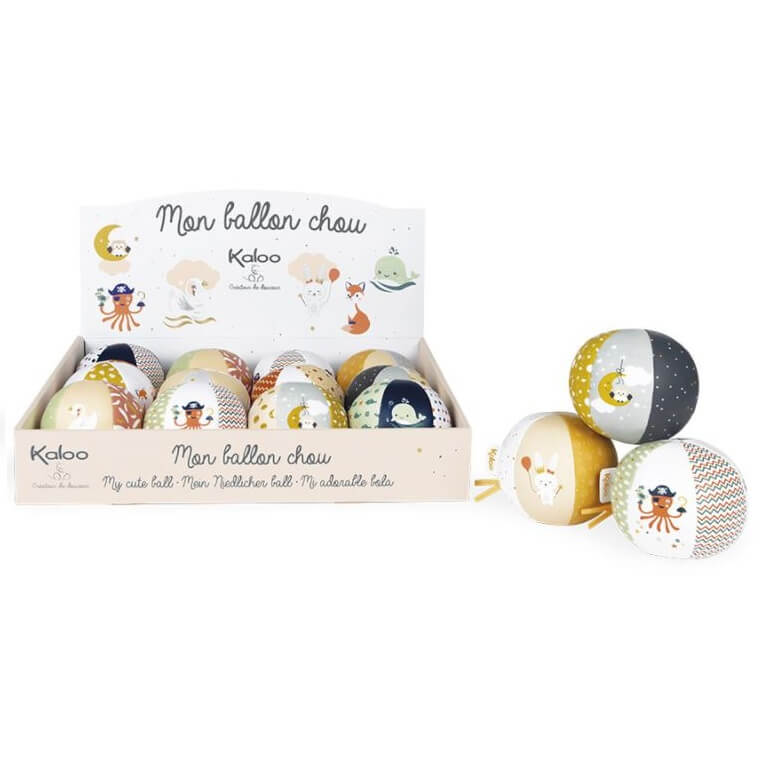 Kaloo Suloinen pehmopallo, lajitelma 12 kpl