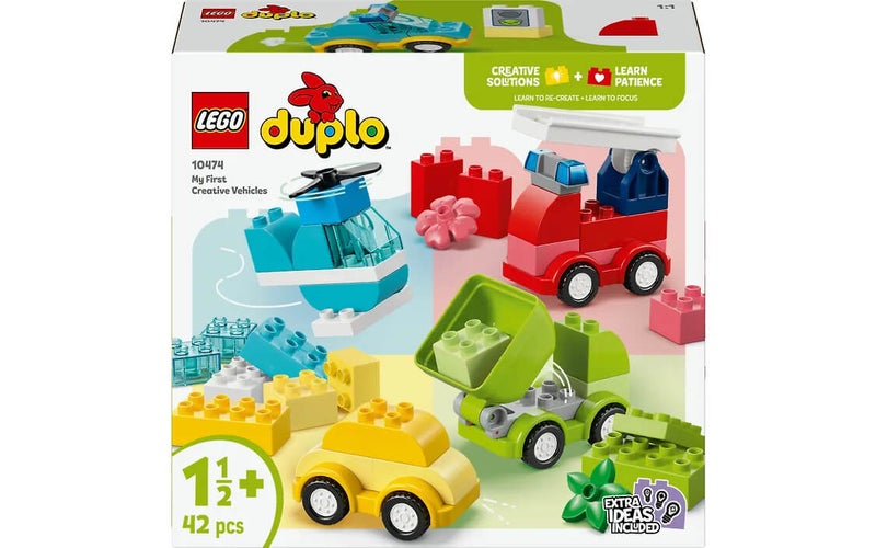LEGO DUPLO Ensimm&auml;iset luovat ajoneuvot