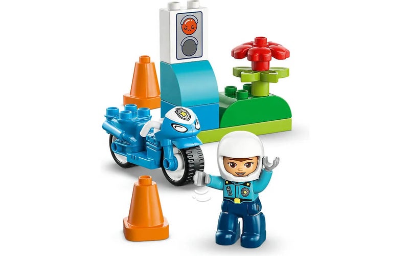 LEGO DUPLO Sininen poliisimoottoripy&ouml;r&auml;