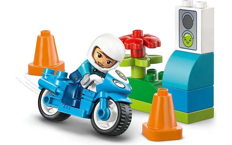 LEGO DUPLO Sininen poliisimoottoripy&ouml;r&auml;