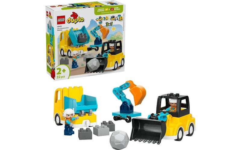 LEGO DUPLO Ty&ouml;maa-ajoneuvot 3in1