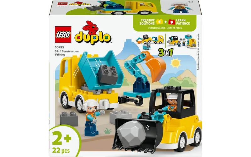 LEGO DUPLO Ty&ouml;maa-ajoneuvot 3in1
