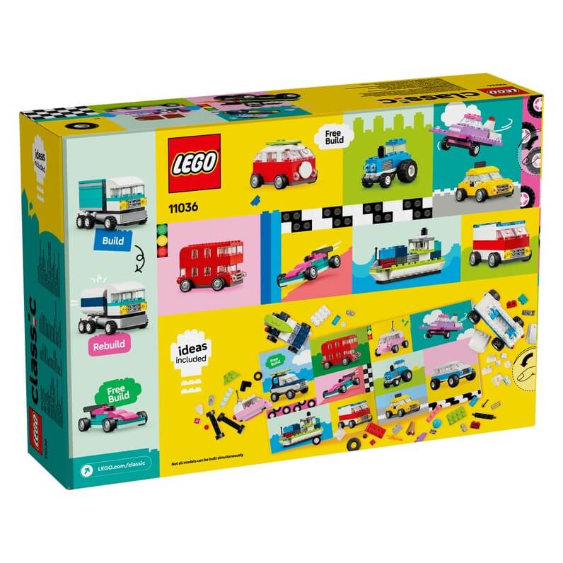 LEGO Classic Luovat ajoneuvot