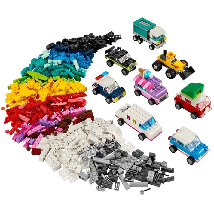 LEGO Classic Luovat ajoneuvot