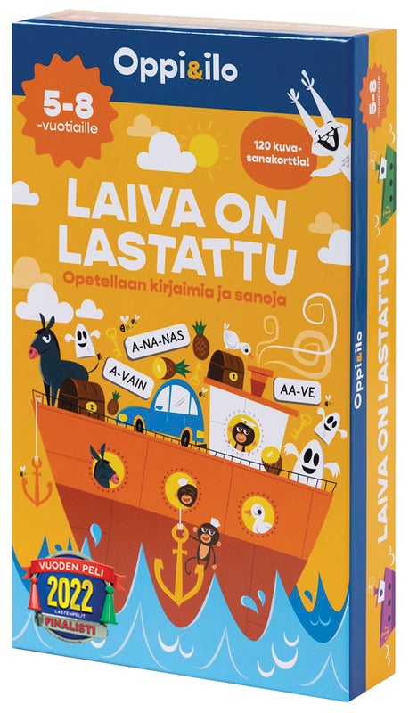 Oppi&ilo Laiva on lastattu - Vuoden lastenpeli 2022 -finalisti