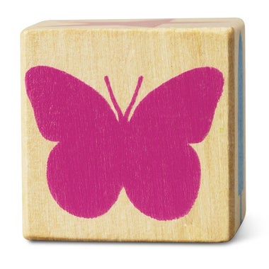 Aakkospalikat perhonen