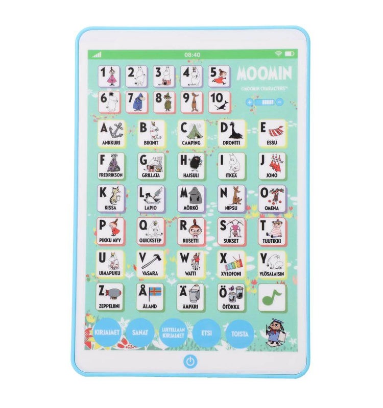 Muumi Pad opettavainen tabletti