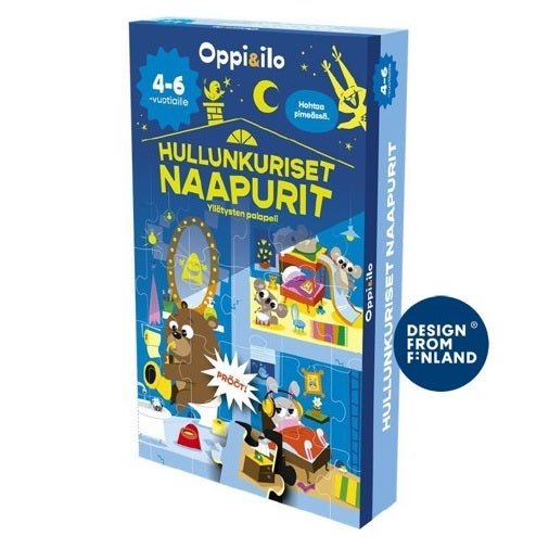 Oppi&ilo Hullunkuriset naapurit palapeli