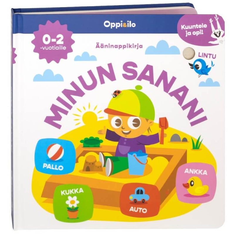 Oppi&ilo Minun sanani &auml;&auml;ninappikirja