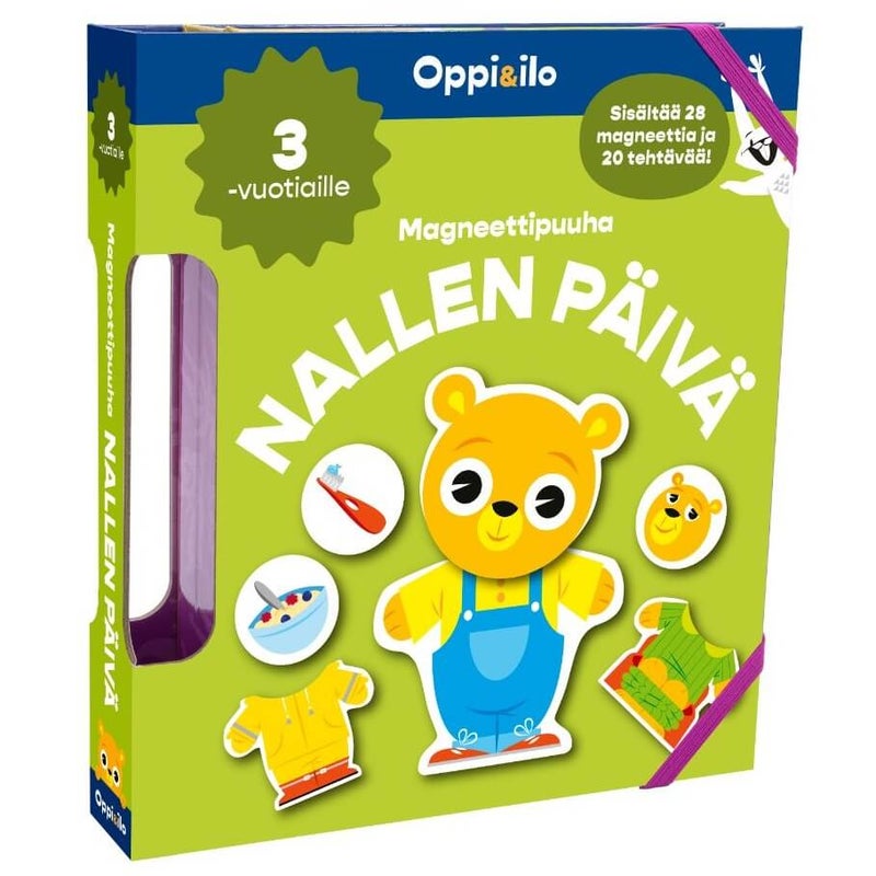 Oppi&ilo Magneettipuuha Nallen p&auml;iv&auml;