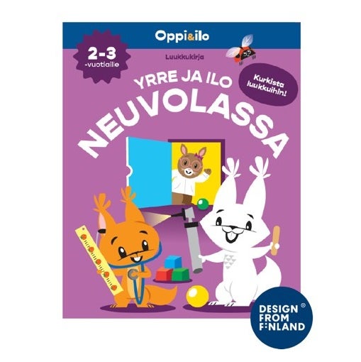 Oppi&ilo Yrre ja Ilo neuvolassa luukkukirja