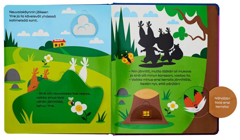 Oppi&ilo Yrre ja Ilo neuvolassa luukkukirja