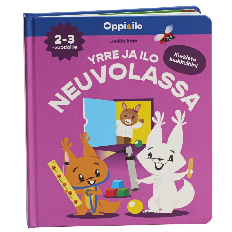 Oppi&ilo Yrre ja Ilo neuvolassa luukkukirja