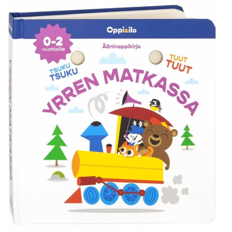 Oppi&ilo Yrren matkassa &auml;&auml;ninappikirja