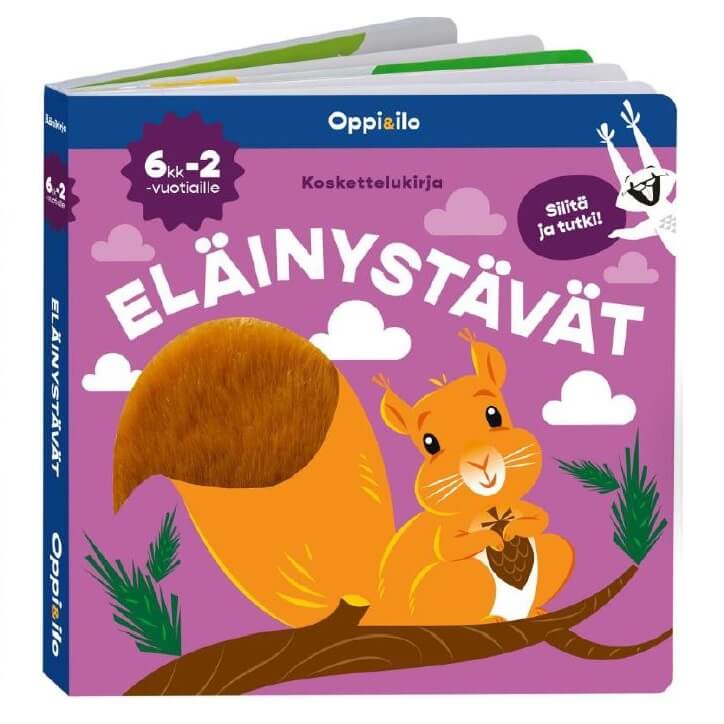 Oppi&ilo Silit&auml; ja tutki El&auml;inyst&auml;v&auml;t -koskettelukirja