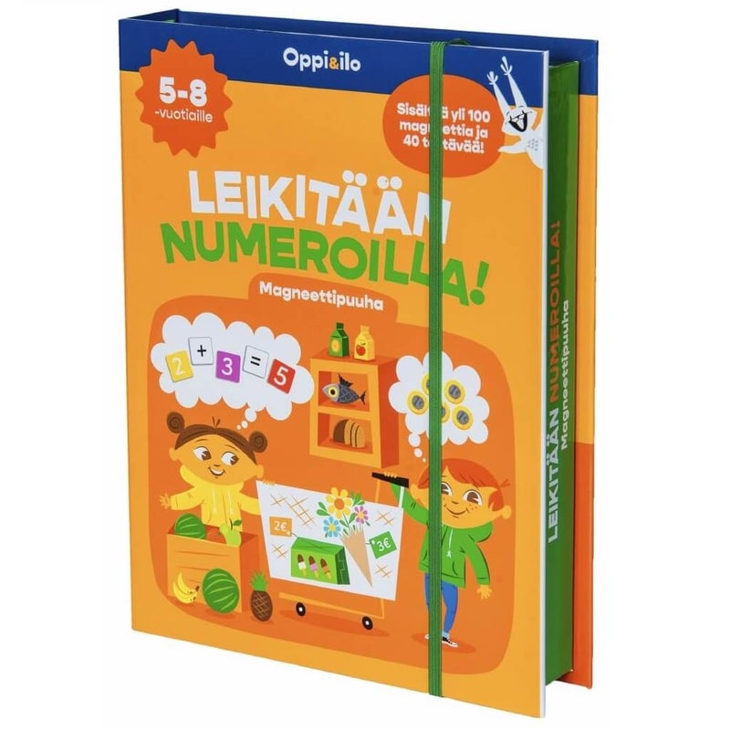 Oppi&ilo Magneettipuuha Leikit&auml;&auml;n numeroilla