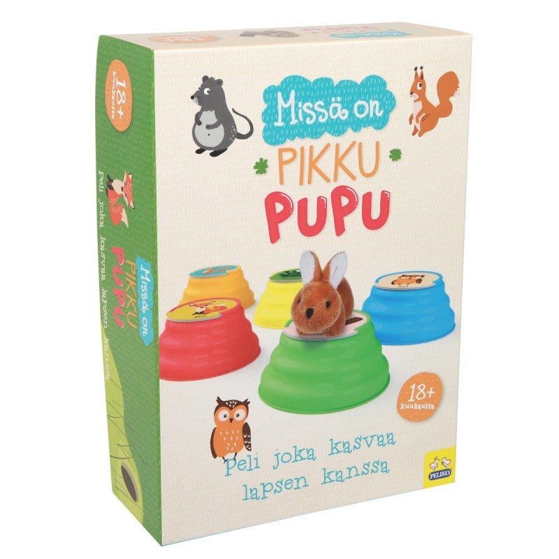 Peliko Miss&auml; Pikku Pupu on? -peli
