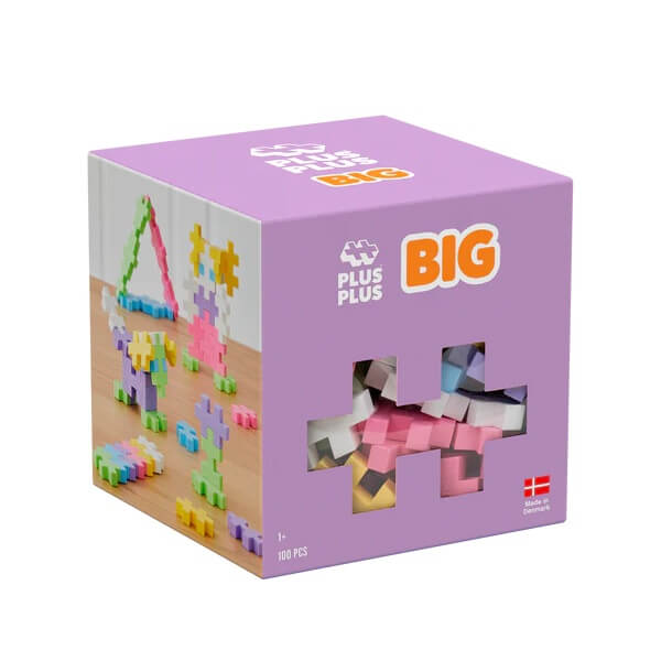 Plus-Plus BIG Pastelliv&auml;rit 100 kpl