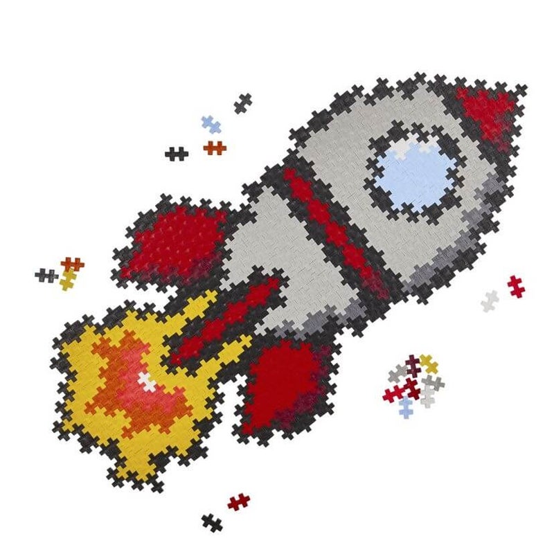 Plus-Plus Palapeli raketti 500 kpl