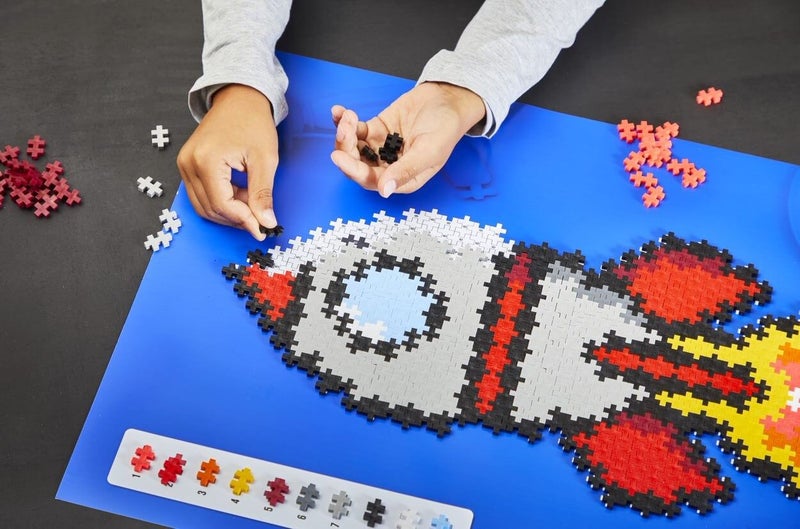 Plus-Plus Palapeli raketti 500 kpl